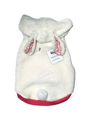 Dog Plush Texture Costume Bunny Rabbit Pet Clothing Apparel Size: Medium NWT - Image 1 of 4