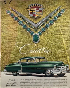 1951 Vintage Cadillac Ad - Don't be swerved from Your Purpose! - Picture 1 of 2