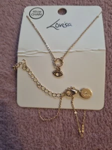 Neue Ungetragene Lovisa Halskette Vergoldet Kette Schmuck Halsschmuck Accessoire - Bild 1 von 4