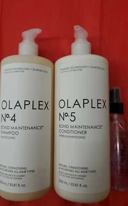 Olaplex No. 4 and No.5 Shampoo and Conditioner Duo 33oz. EACH. NEW SIZE.