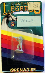 Blister miniatura vintage Grenadier Fantasy Legends Goblin-Blowgun-3139-25 mm - Imagen 1 de 2