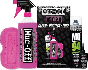 Muc-Off eBike Kit de limpieza, protección y lubricación - Kit de limpieza de bicicletas Kit de mantenimiento de bicicletas - Imagen 1 de 7