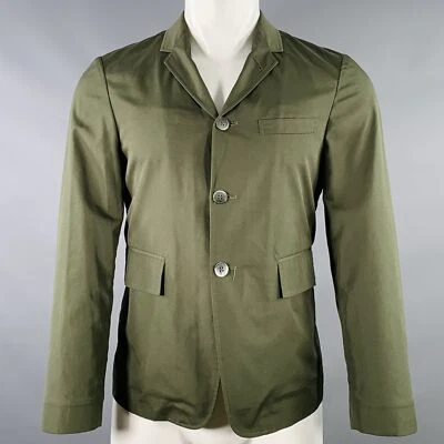 Chaqueta de solapa THOM BROWNE talla XS verde oliva muesca Foto 1 de 4