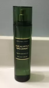 Bath & Body Works Eucalyptus Spearmint Fine Fragrance Mist 8 oz DISCONTINUED HTF - Picture 1 of 4