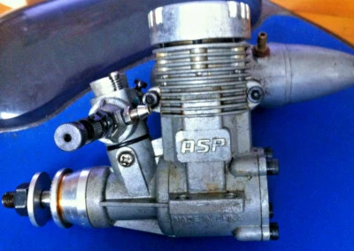 ASP 28 & 0S 762 MUFFLER 2 STROKE Engine NITRO GLOW FUEL VINTAGE RETRO  - Image 1 of 4