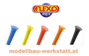 1m Kabelschutz Geflechtschlauch Ø 3 6 mm Flexo PET Servo Regler Gewebeschlauch - Photo 1/1