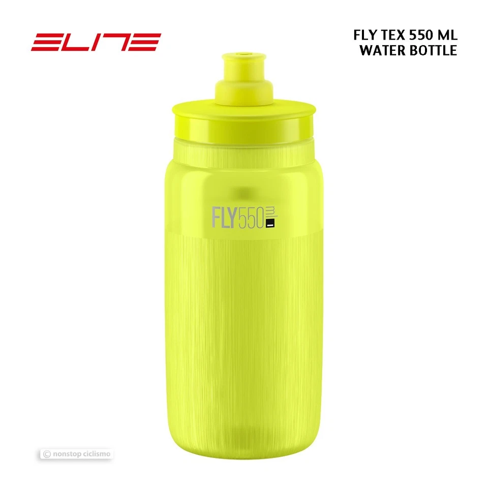 Elite FLY TEX Water Bottle BPA Free : YELLOW FLUO 550 ml - Image 1 of 1