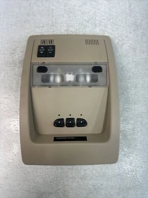 2007-2013 Chevrolet Tahoe Suburban Overhead Console Homelink Map Lights Tan - Image 1 of 4