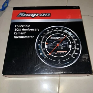 Snap-on Collectible 50th Anniversary Camaro Fahrenheit 12" Diameter Thermometer - Picture 1 of 4