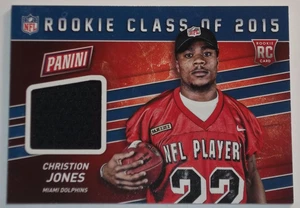 2015 Panini Fathers Day Christion Jones #7 RC Jersey - Miami Dolphins - Bild 1 von 1