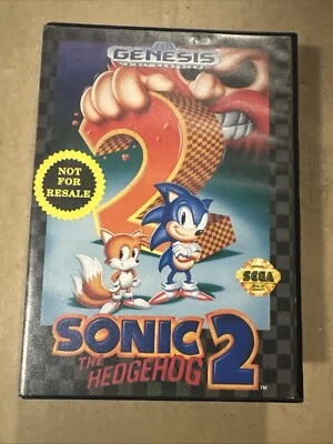 Sonic the Hedgehog 2 (Sega Genesis, 1992) Case + Cart No Manual Tested Game - Image 1 of 4