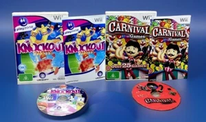 Wii Family Games Bundle Knockout Party and Carnival Game G PAL Interactive Fun - Picture 1 of 12