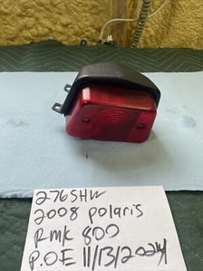 2008 Polaris RMK 800 rear brake light tail light 276 - Foto 1 di 11