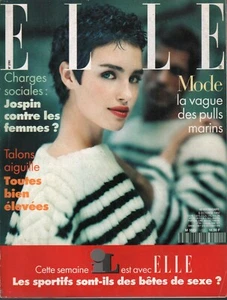 Elle French Fashion Magazine October 6 1997 Kim Basinger Mick Jagger 091120ame2 - Picture 1 of 2