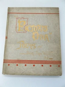 1889 PICTORIS OTIA Poems by Pownoll Toker Williams 1st ILLUSTRATED Poetry VELLUM - Picture 1 of 11