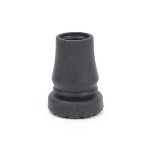 1X walking stick end tripod cane tip self standing rubber bob-slip end bottom J9 - Picture 1 of 5