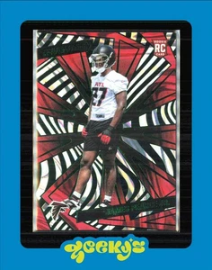 2025 Panini Revolution James Pearce Jr. RC Green Swirl SP /199 Atlanta Falcons - Picture 1 of 2