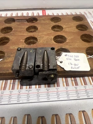 HERRAMIENTAS DE RECARGA * LYMAN * MOLDE DE BALA * ÚNICO * 8 MM * 320366 176 GR FN Foto 1 de 4