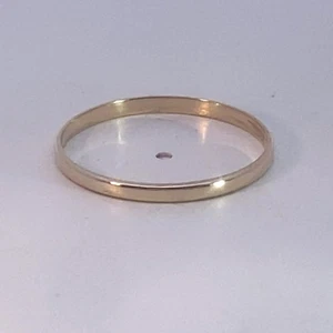 Anillo de Oro Unisex Oro Amarillo 10K 0.9g Talla:9.5 (MI1067700) - Imagen 1 de 12