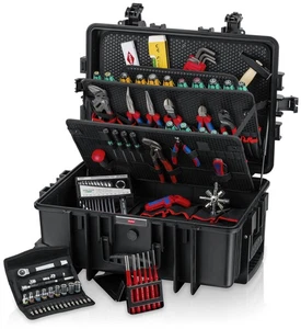 KNIPEX Werkzeugkoffer "Robust45 Move" Mechanik 90-teilig für Profis - Bild 1 von 2