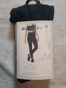 Women's Wander by Hottotties Seamless Thermal Leggings Black Size XL - Picture 1 of 8
