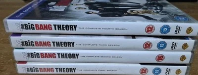 The Big Bang Theory-Season 1-4-DVD - 1 2 3 4 - Region 2  - Image 1 of 4