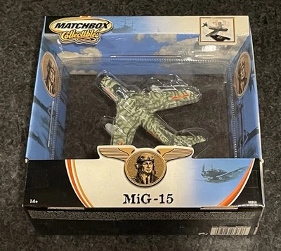 Matchbox Collectibles Mig-15 1:72 Diecast Fighter Jet B6950 Sealed Rare Camo  - Image 1 of 4