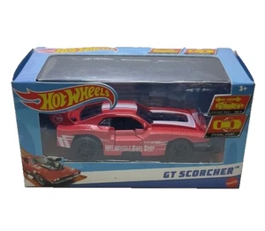 2015 Hot Wheels GT Scorcher Red Diecast Car | Pull Back Action | Opening Doors - Picture 1 of 9