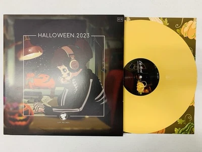 Lofi Girl Halloween 2023 Lofi Records No. 19 Orange Vinyl 2xLP Numbered 1/1000 - Image 1 of 3