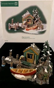 Dept 56 Village Accessories "THE DOCKHOUSE" Retired # 52863 EUC - Bild 1 von 12