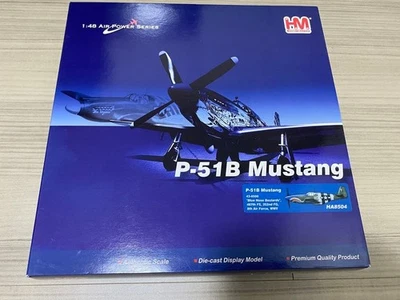 Hobby Master 1/48 P-51B Mustang Blue Nose Busters modello pressofuso nuovo - Immagine 1 di 4