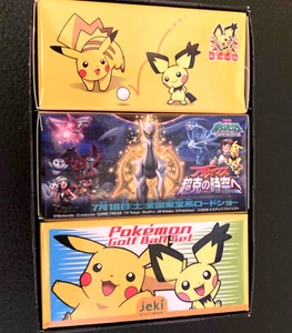 Pokemon Bridgestone Golf Ball Tour Stage X-01R 6 pieces Pikachu Pichu Limited JP - Picture 1 of 8