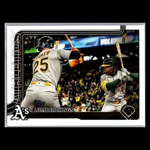 2025 Topps Update Series - #US80 Brent Rooker Lawrence Butler - Athletics - Picture 1 of 2