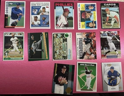 Multiple (13) Sports Cards, Rookies, HOF BASEBALL HOCKEY - Image 1 of 4