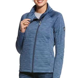 ARIAT Vanquish Full Zip Jacke Damen Größe M Blau Western Reitsport - Bild 1 von 9