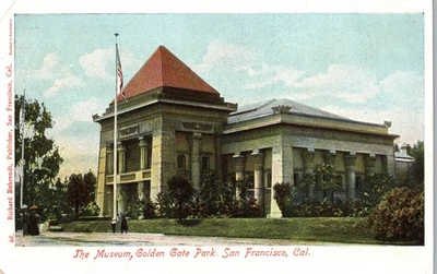 The Museum at Golden Gate Park - San Francisco California Postcard - Image 1 of 2