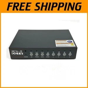 4CH Color Quad CCTV Multiplexer w/ Remote Control - Picture 1 of 10
