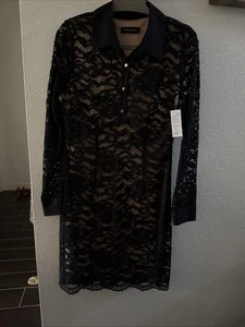 Ivanka Trump Women's Black Lace Dress 10 - Picture 1 of 11