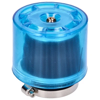 Luftfilter Air-System 38mm gerade blau für: Hyosung XRX RX125D Enduro, SF, SB Ca - Bild 1 von 2
