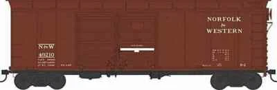 Bowser 43312 HO Scale N&W Norfolk Western X31 B2 4-Door Boxcar #49239 - Image 1 of 4