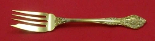 Tenedor de ensalada de plata esterlina King Edward Gold de Gorham 6 1/8" Foto 1 de 1