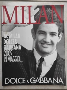 RIVISTA MILAN AC MILAN DOLCE & GABBANA 2009 IN VIAGGIO .... - Foto 1 di 1