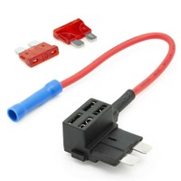 Strom Dieb Abgreifer Steck Verteiler Flach Sicherung Adapter Kabel Verstärker