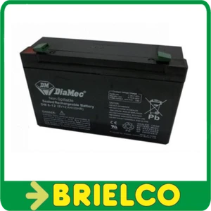 LEAD BATTERY 6V 12A MAINTENANCE-FREE SOLAR & WIND ENERGY 150X94X50MM BD756 - Picture 1 of 1