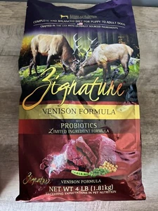 Zignature Limited Ingredient Venison Formula 4lb Dog Food - Picture 1 of 2