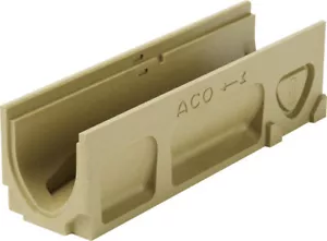 ACO Entwässerungsrinne Galaline Polymerbeton, 0,5 m Rinne Regenrinne Bodenrinne - Bild 1 von 1