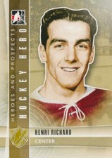 2011-12 ITG Heroes & Prospects #3 HENRI RICHARD