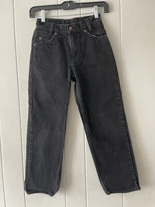 Vintage 90’s Levi's Orange Tab 550s Black Acid Stone Wash Rare Boy’s 9 - Picture 1 of 10