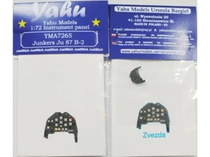 YAHU YMA7265 Ju-87 B-2 1/72 Instrument panel - Picture 1 of 3