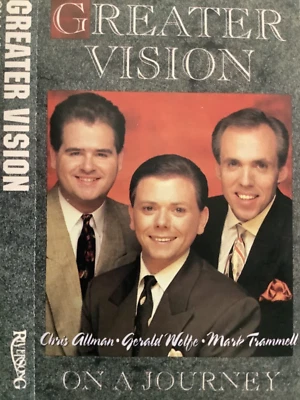 Greater Vision: ON A JOURNEY 1991  cassette+(21 track) bonus CD TESTED - Image 1 of 4